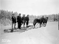 (Relief Projects - No. 18). Snowploughing roads Jan. 1935