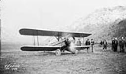 (Relief Projects - No. 24). Waco ATO aircraft warming up Oct. 1934