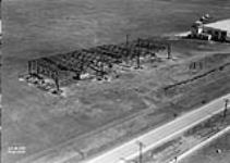 (Relief Projects - No. 28). Steel framework of Hangar A-1 Apr. 1935