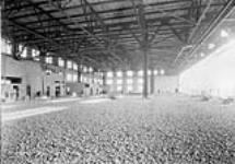 (Relief Projects - No. 28). Interior view of the seaplane hangar Nov. 1935