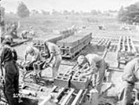 (Relief Projects - No. 33). [Concrete block manufacture] Aug. 1933