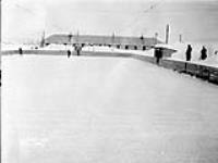 (Relief Projects - No. 39). Skating rink at the main camp Jan. 1934
