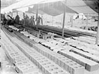 (Relief Projects - No. 39). Making concrete blocks July 1933