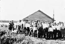 (Relief Projects - No. 51). Indians at Lac Seul Post, Ont., Camp 12 June 1934