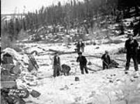 (Relief Projects - No. 64). New grade west of the camp Feb. 1934