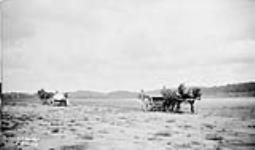 (Relief Projects - No. 90). Seeding runways Sept. 1935