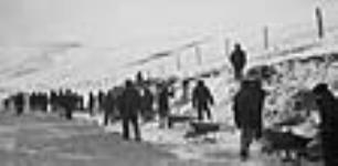 Raccordement de la nouvelle courbe et de la route principale entre Calgary et Banff, Projet de secours no 120 Mar. 1934.