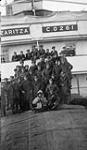 Men of 68th Battery, R.C.A., on board transport S.S. "Czaritza" at midnight returning to Britain from Northern Russia, June, 1919 JUNE, 1919