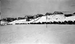 Canadian Artillerymen on the march from Seletskoe, Northern Russia, Feb. 1919 Feb. 1919