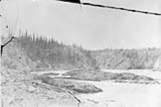 Lower end of Hoole Canyon, Pelly River, Y.T 1887