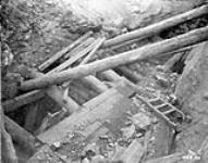 Slope in War Eagle mine, Rossland, B.C 1889