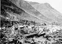 Mine de charbon à Coal Creek, aux environs de Fernie, Colombie-Britannique 6 septembre 1898