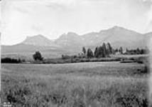 Mountains, East side of Crowsnest Pass, B.C 1900