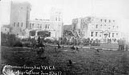 Metropolitan Church and Y.W.C.A. Regina after cyclone June 1912