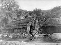 A Diegueno house at Santa Ysabel, [southern California. The Dieguenoo are a Yuman division] 1926