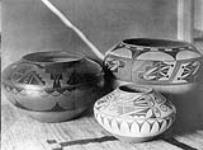 San Ildefonso pottery. [San Ildefonso is a Tewa village lying in the Valley of the Rio Grande in north New Mexico] 1926