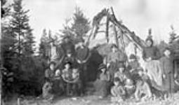 Mi'kmaq family, Elmsdale, Nova Scotia, 1891 [1891]