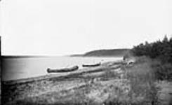 View down Nelson River opposite mouth of Island River, [Man.] 1878