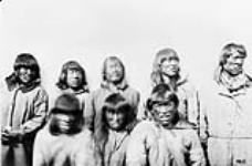 Group of Eskimo at [Hudson's Bay Co. Post], Fort Churchill, Man 1879.
