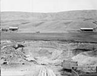 Clay pit, Cochrane, Alberta 1910