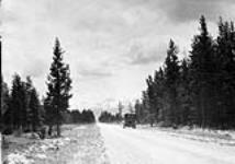 Banff - Lake Louise Highway, Alberta. [c. 1928.]