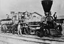 Locomotive No. 209 "Trevithick" of the Grand Trunk Railway c.a. 1860