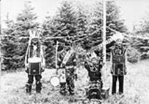 [Four Ojibway police chiefs, unknown location] 192-.
