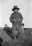 The "Duchess". Eskimo woman at Pond Inlet, N.W.T. [Kuuttikuttuk, the sister of Uuttukuttuk. The person in behind is unidentified.] n.d.