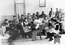 Indian Residential School, Sewing Class, Resolution, N.W.T
