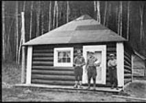Fire Ranger's Hut, Lake Minnesinaqua, Chapleau District, Ont [1920's]