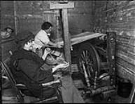 Spinning and weaving ca. 1900 - 1910