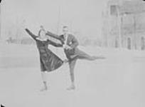 Winning pair in figure skating competition, Ottawa, Ont. 1927