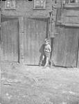 Pointe St. Charles District, Montreal, P.Q., April 25, 1946. [Slum conditions] 25 April 1946
