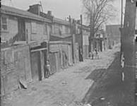 Pointe St. Charles District, Montreal, P.Q., April 25, 1946. [Slum conditions] 25 Apr. 1946