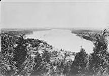 Queenston Village and Niagara River from Queenston Heights