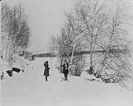 Skiing at St. Jovite, Quebec, c. 1928