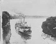 Steamer "Dawson" at Five Fingers Rapids on the Yukon River, Y.T