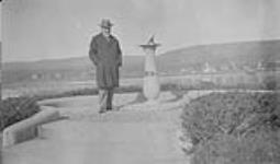 L. Fortier, Annapolis Royal Park and Sun dial on outer embankment of fortifications n.d.