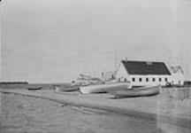 Fishing station, Warren Landing, Lake Winnipeg, Man