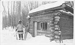 Trapper's cabin near [Fort] Resolution, [N.W.T.] [1927]