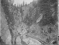 Placer mining operations on Granite Creek, Tulameen, B.C 1909