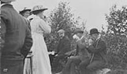 Lady Northcliffe's picnic, Grand Falls, [Nfld.] 1910 1910