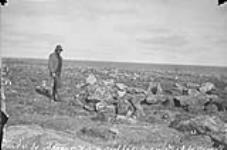 Ruins of Inuit dwellings at mouth of Chesterfield Inlet, (N.W.T.) 1893.
