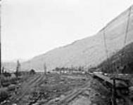 Rock talus of the Frank landslide of 1903 1911