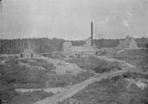Mill, Power house & shafts. The Scheelite Mines Ltd., Moose River, N.S 1912