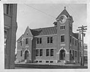 Post Office and Customs Building after roof was changed, Cranbrook, B.C 1914