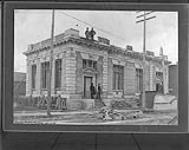 [Post Office and Customs building under construction], Simcoe, Ont
