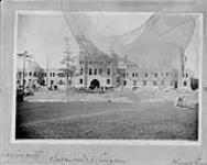 Drill Hall, Chestnut St. front looking North West, Toronto, [Ont.] De 2, 1892