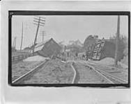 Train wreck at Uxbridge, [Ont.] n.d.