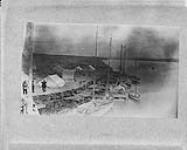 Eskimo Whale boats at Fort McPherson, N.W.T